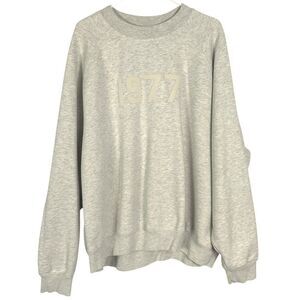 NWOT Fear of God ESSENTIALS Light Gray 1977 Sweatshirt, men's XL